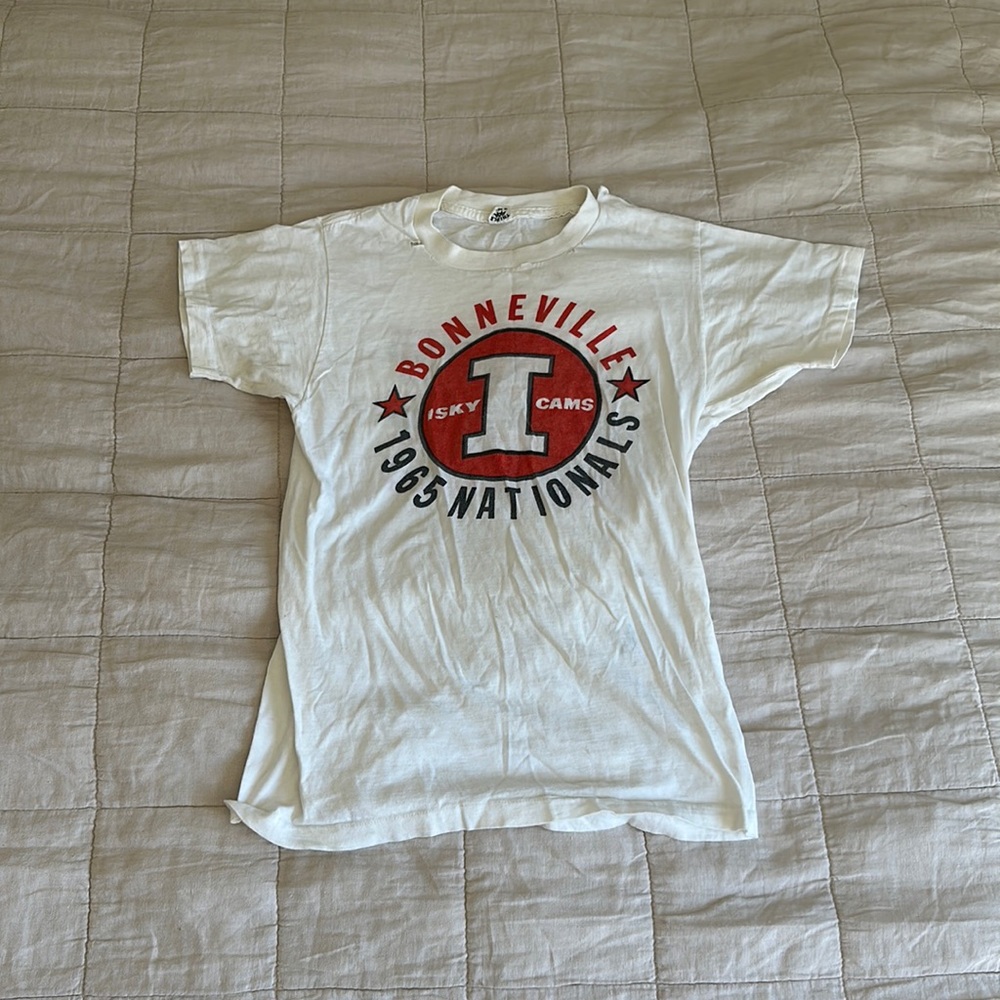 COOL DISTRESSED 70s RACING GAMES TEE